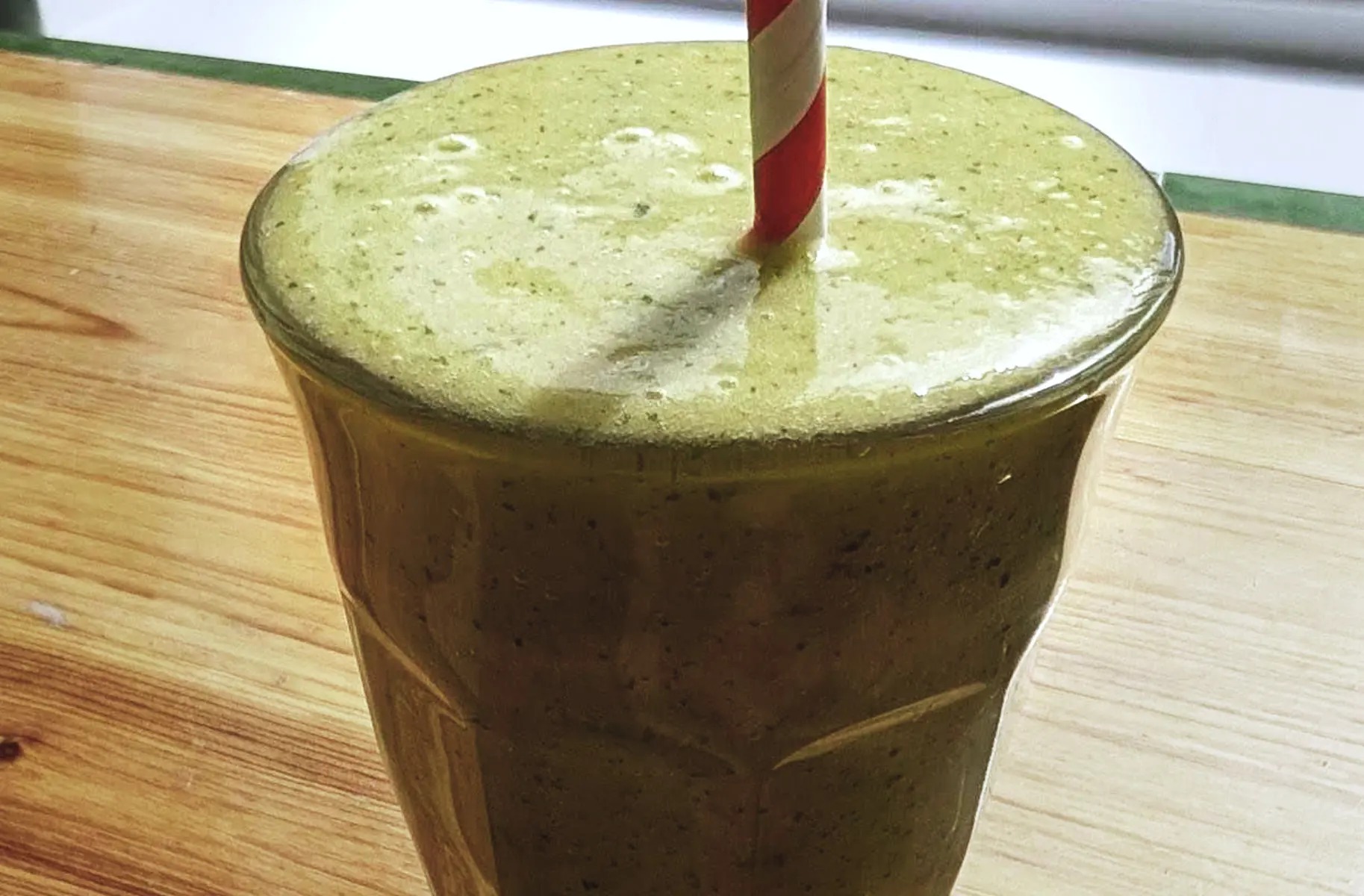 Mango, Pineapple Mint Smoothie At Peak Sandwiches