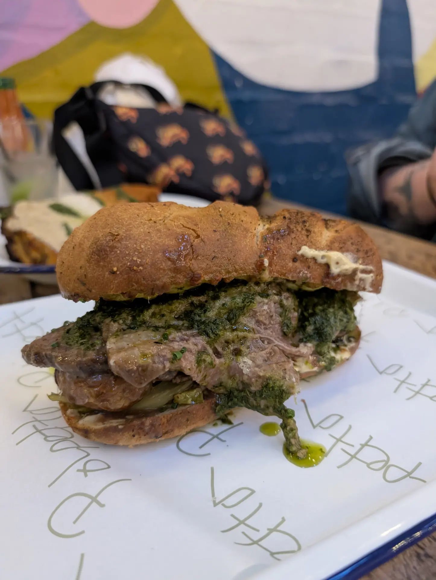 Roast beef sub Polpetta Baltic Market Liverpool