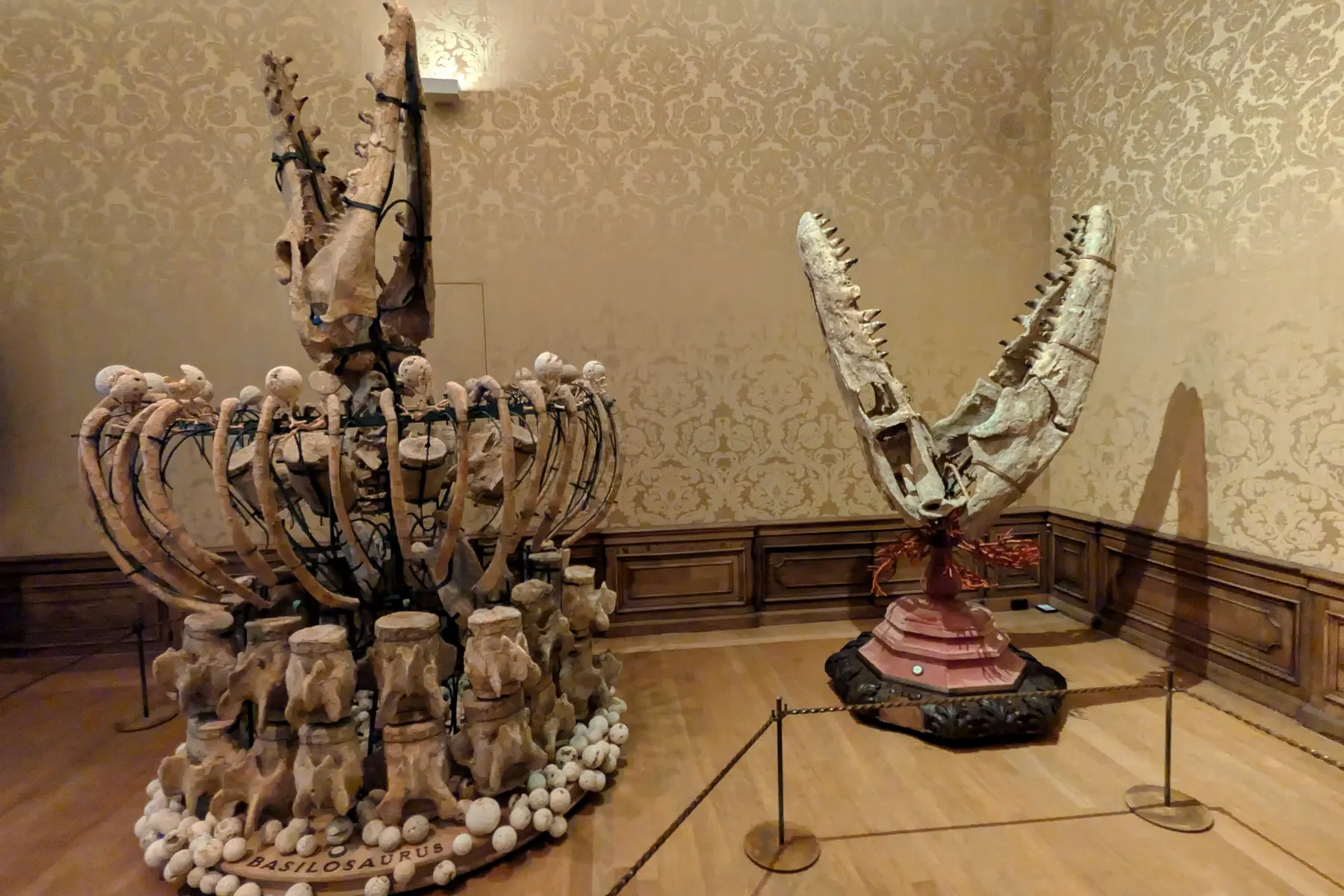 dinosaur-basilosaurus-mosasaurus-art-zoo-museum-amsterdam We Booked Art Zoo Because of a Dinosaur Handbag - Pull Up a Chair